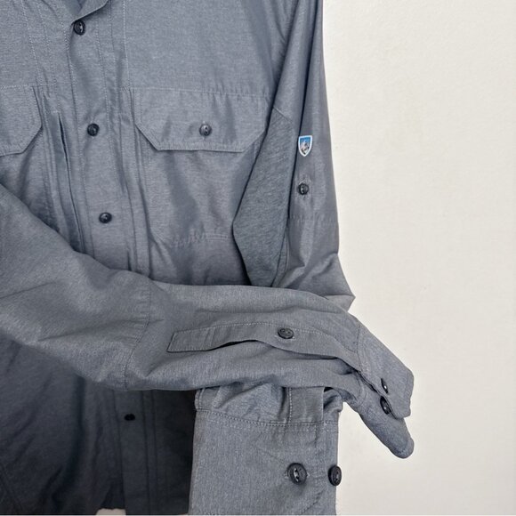 Kuhl Mens Small Airspeed UV Protection Long Sleeve Shirt - Picture 9 of 16